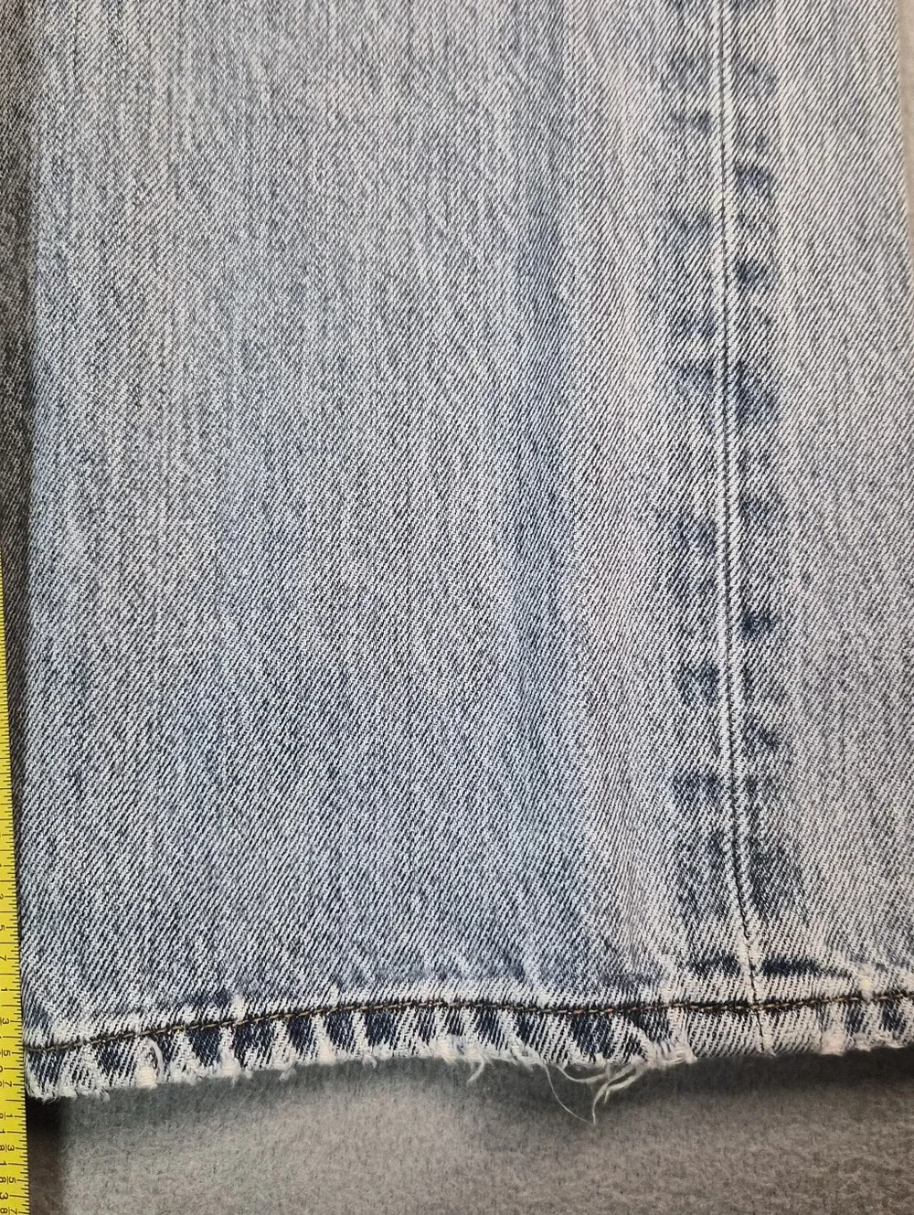 Levi's 505 light wash straight leg denim jeans size mens 36x34 denim straightleg